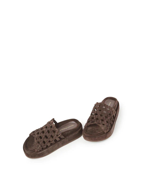 Paloma Barcelo shoes NADIRA FINESUEDE BROWN photo