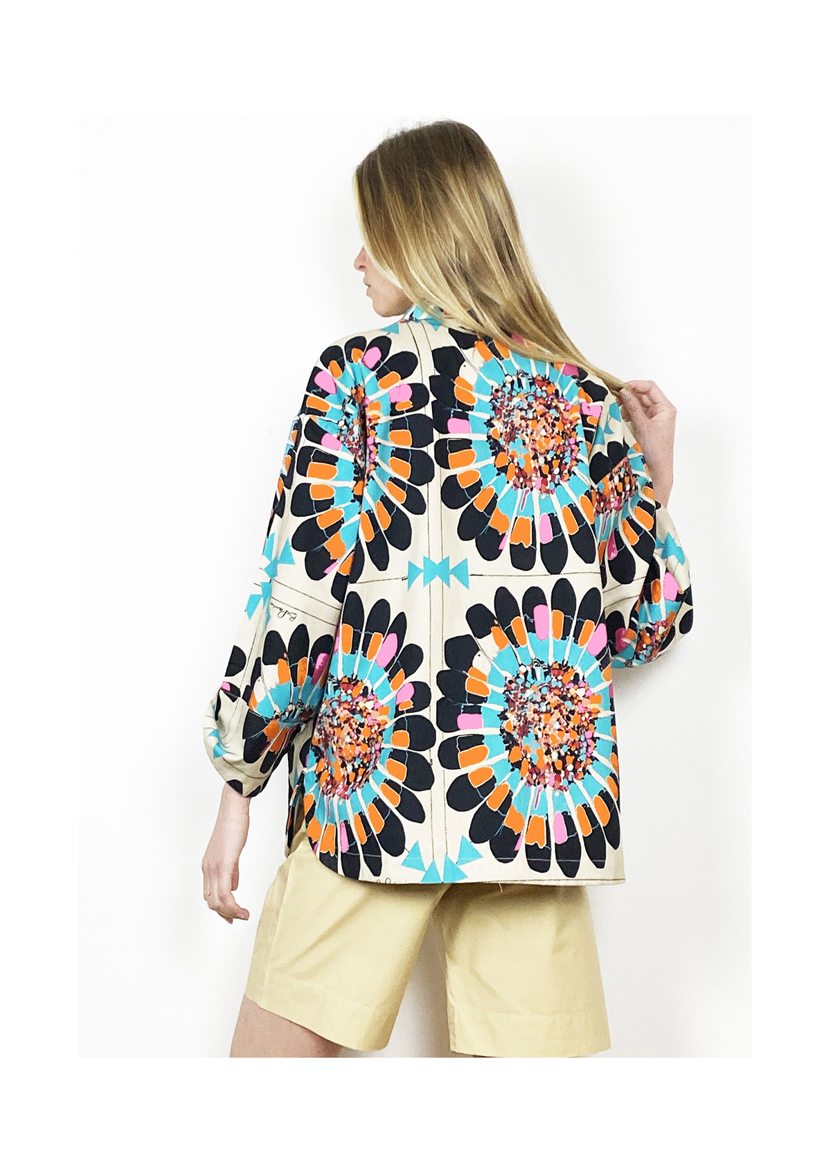 Be PARISIAN image jacket fleurs